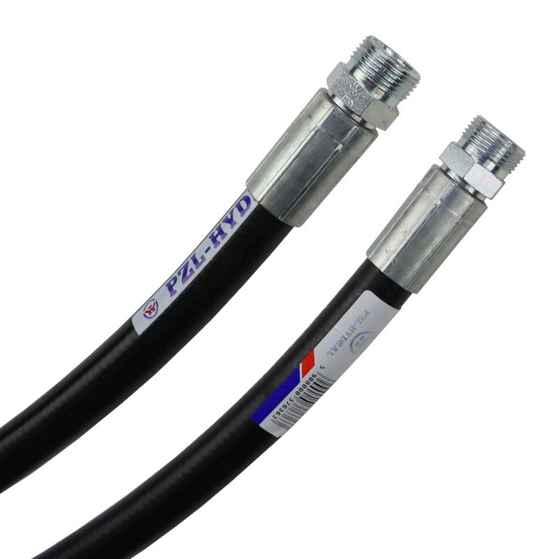 Przewód Hydrauliczny Gwint M22x1,5 Proste L-800mm Dn12-1sn Bb-13-800 - zdjęcie 2