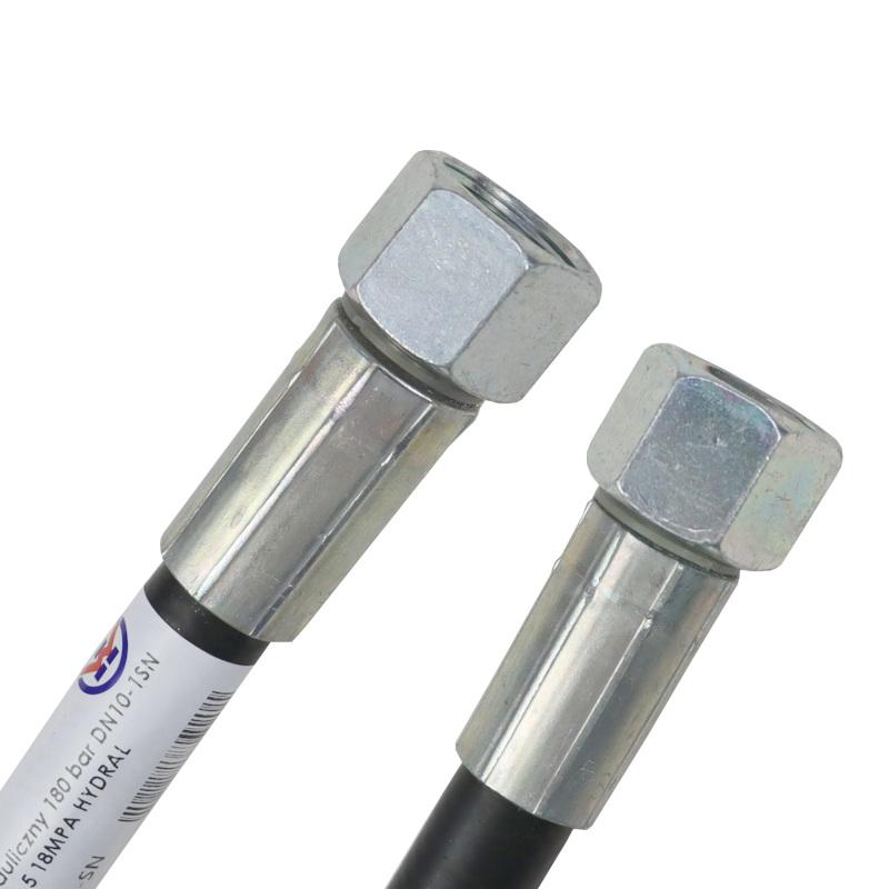 Przewód Hydrauliczny 180 Bar Dn10-1sn Aa-240 M20x1.5 18mpa Hydral - zdjęcie 2