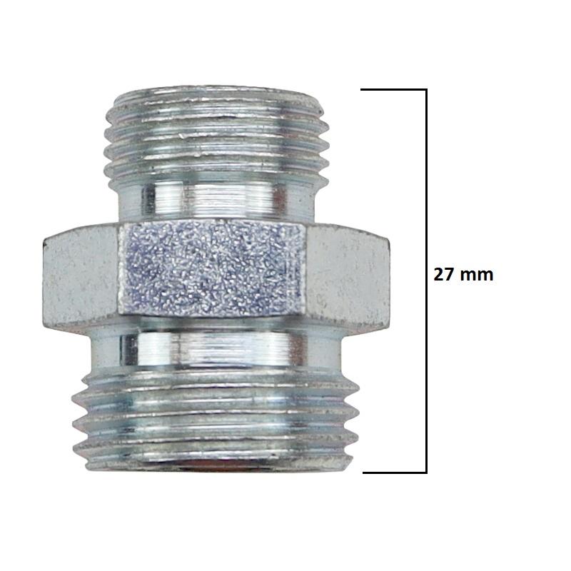 Złącze Złączka Hydrauliczna Prosta Bb 1/2" 3/8" 8154.1308 - zdjęcie 4