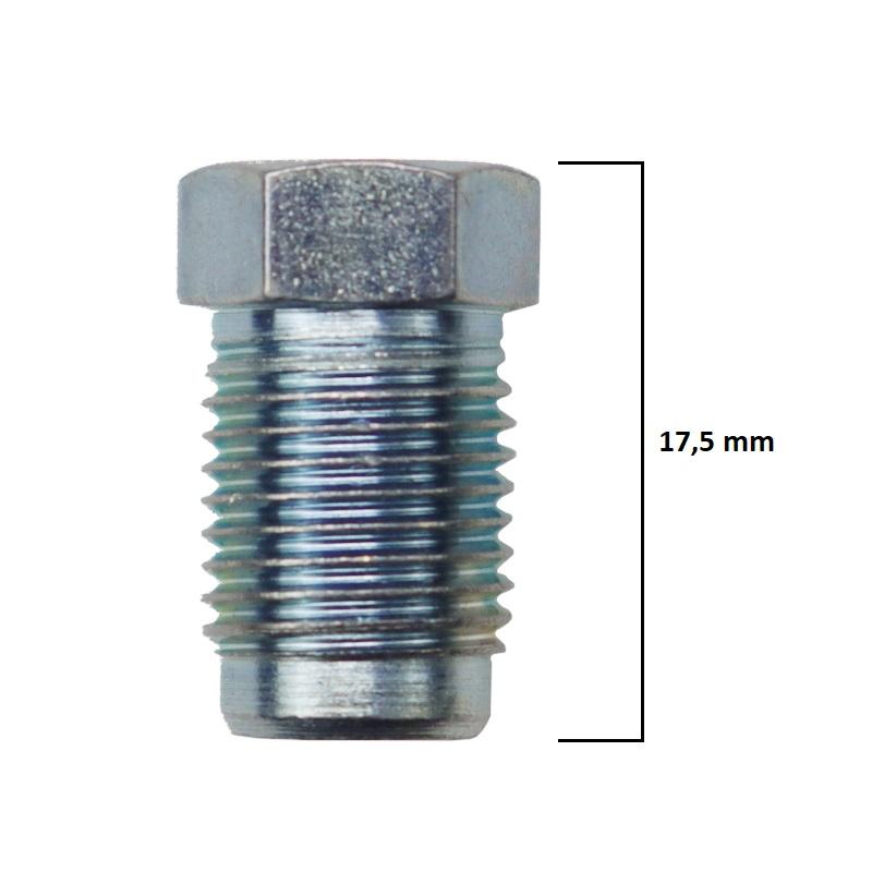 Końcówka Przewodu Hamulcowego M10x1 Na Rurkę 4,75 Klucz 10 L18 9371.0300-A - zdjęcie 4