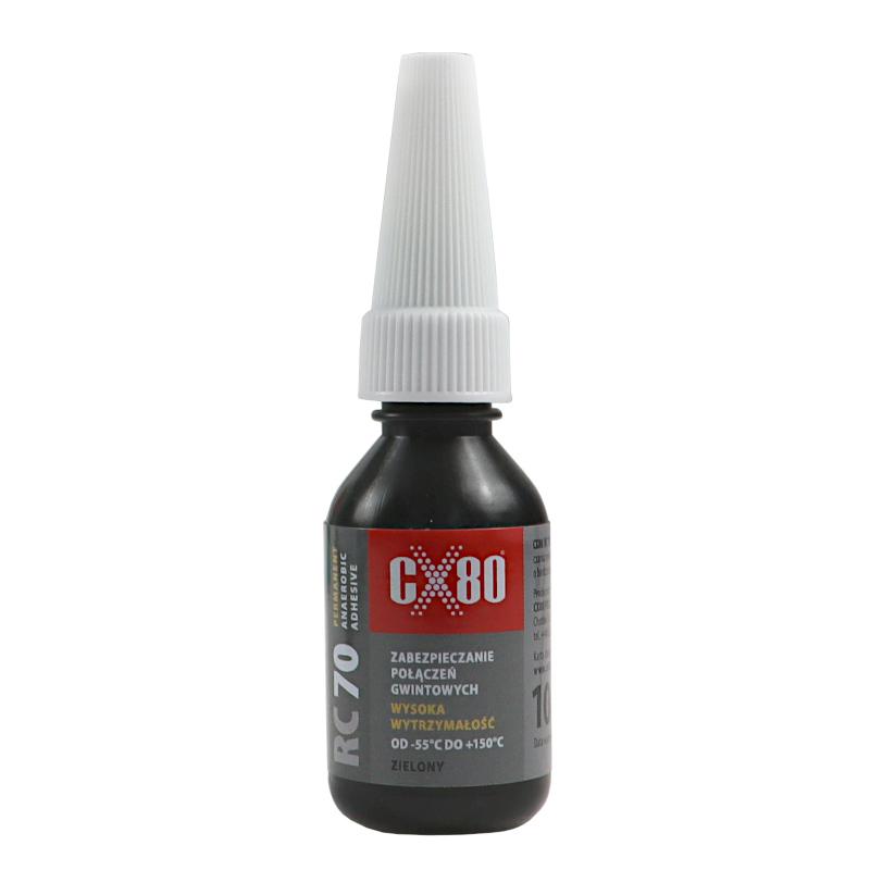 Klej Anaerobowy 10ml Zielony Klej Trwały Do Łożysk Śrub Rc70 Cx-80
