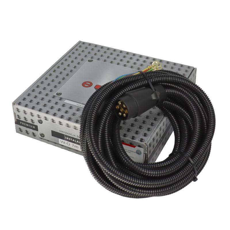Przewód Elektryczny Podłączeniowy Przyczepy 5x1 7m Peszel Elmot Premium - zdjęcie 3