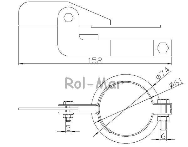 Pokrywa tłumika c-385/mf4 80014999/70011430 - zdjęcie 2