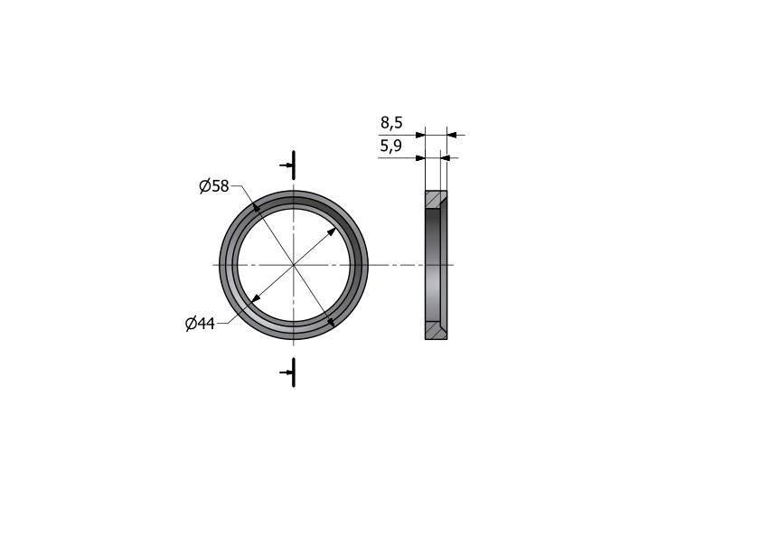 Gniazdo zaworu ssącego c-385 | 89005031 - zdjęcie 2