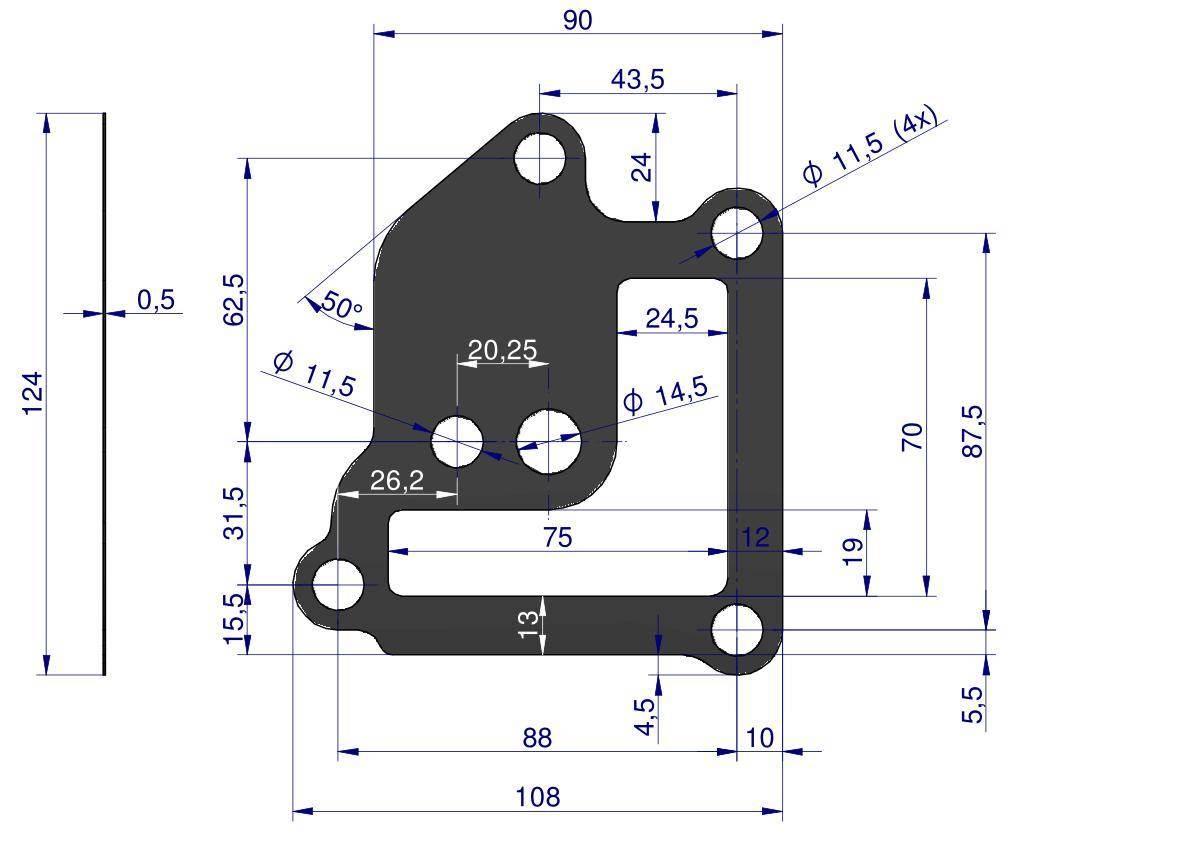 Uszczelka korpusu oleju c-330 10szt | 50103340 - zdjęcie 2