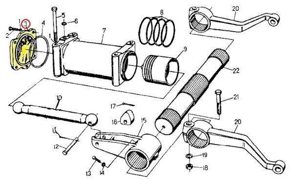 Pokrywa podnośnika hydraulicznego c-330 | 50020752 - zdjęcie 2