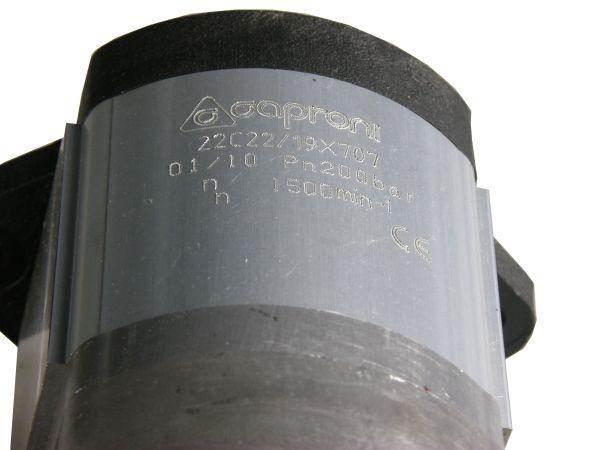 Pompa hydrauliczna massey ferguson caproni 3800196m9122c22/19x707 - zdjęcie 2