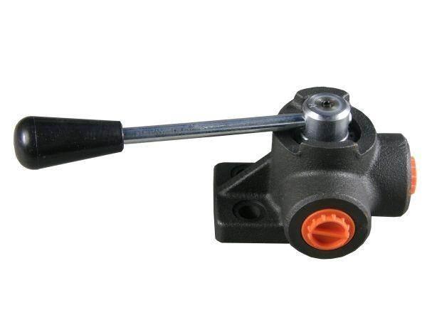 Rozdzielacz hydrauliczny obrotowy kierunkowy zawór trójdrożny 1/2'' 90l