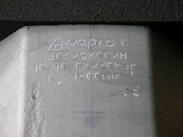 Pompa hydrauliczna zębata 28cm3/obr lewe obroty caproni - zdjęcie 4