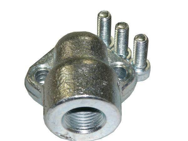 Adapter pompy hydraulicznej kątowy 1/2" 40mm m8