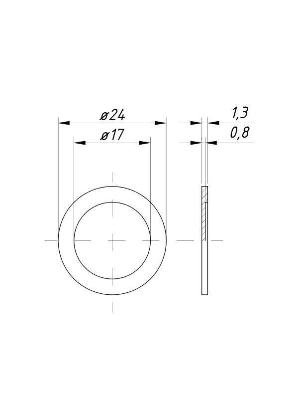 Membrana zaworu 0-104/08 do głowicy ap 0-100/09/g/3 fi 24mm opryskiwacz 100 - zdjęcie 2
