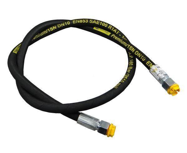 Przewód hydrauliczny gwint m18x1.5 proste l-1500mm dn10-1sn 336-632-030-413 ładowacz nd5-032 aa-10-1500p11p11 18mpa waryński - zdjęcie 2