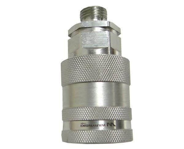 Szybkozłącze hydrauliczne gniazdo m16x1.5 gwint zewnętrzny euro push-pull 9100816g iso 7241-a waryński - zdjęcie 3