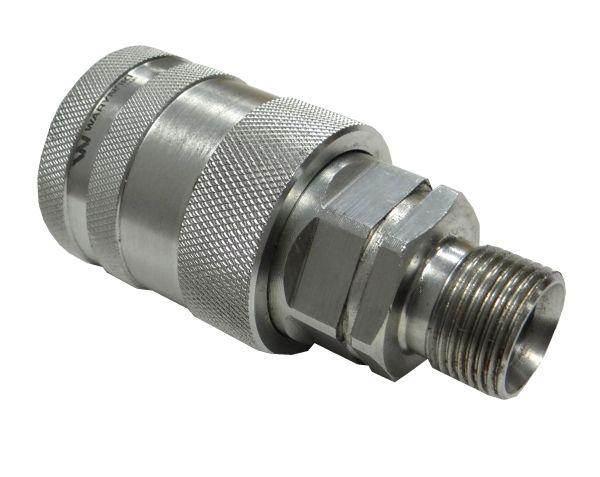 Szybkozłącze hydrauliczne gniazdo m20x1.5 gwint zewnętrzny euro push-pull 9100822g iso 7241-a waryński
