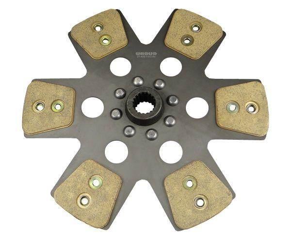 Tarcza sprzęgła fi 325 pias.18 frezów ceramiczna c-385 oryginał ursus