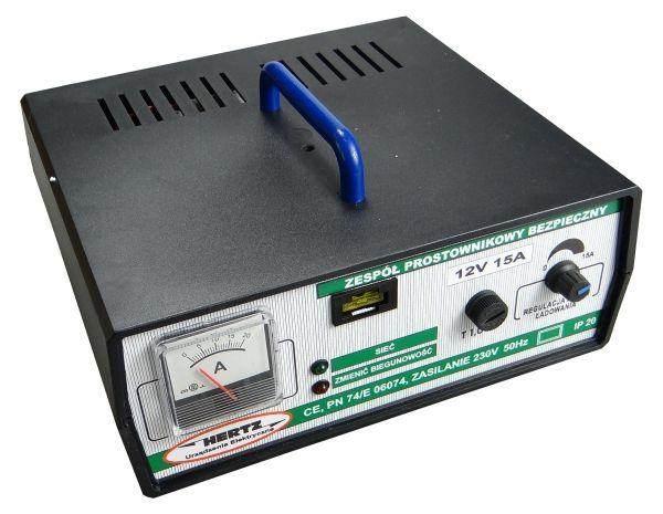 Prostownik 12v/15a hertz | ZPB12V15A