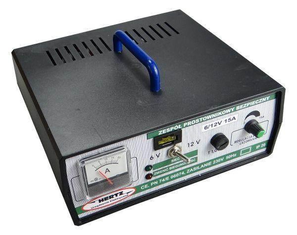 Prostownik 6-12v/15a hertz | ZPB126V15A
