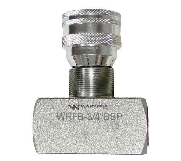 Zawór dławiący wrfb 90 3/4"bsp waryński | WRFB-3/4BSP - zdjęcie 3