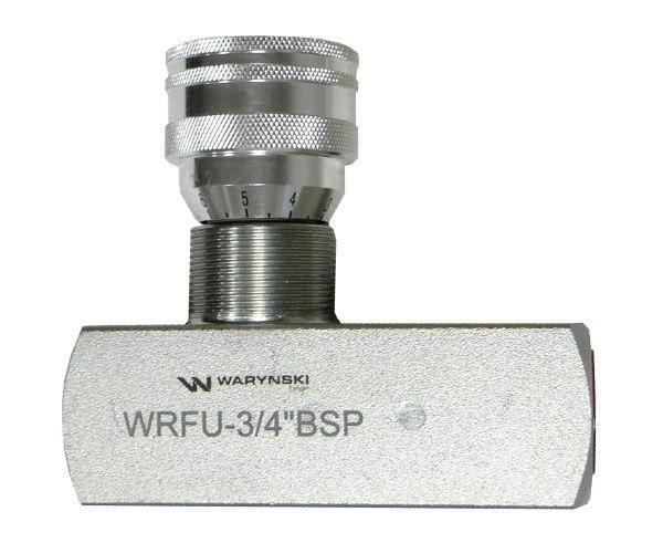 Zawór dławiąco-zwrotny wrfu 90 3/4"bsp waryński - zdjęcie 2