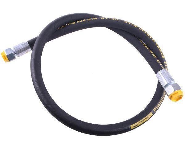Przewód hydrauliczny 275 bar gwint m22x1.5 proste l-1300mm dn12-2sn aa-13-1300 p11p11 27.5mpa waryński