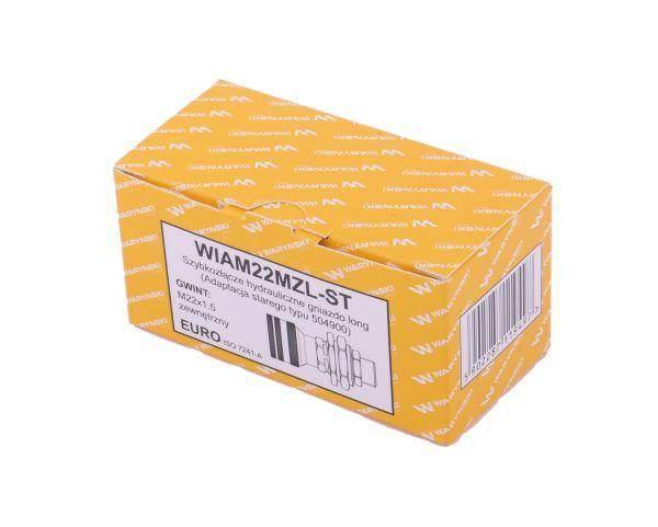 Szybkozłącze hydrauliczne gniazdo long m22x1.5 gwint zewnętrzny euro adaptacja starego typu 504900 9199822g/st iso 7241-a waryński - zdjęcie 9