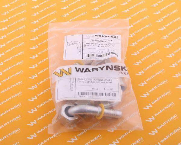 Zakucie hydrauliczne dkj90 dn10 7/8'-14 unf waryński - zdjęcie 3