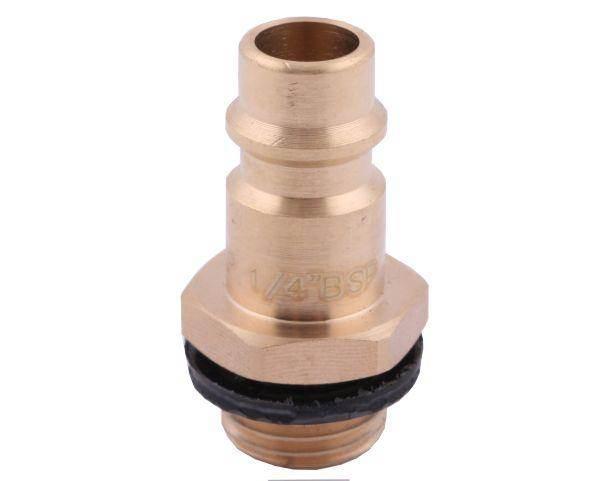 Szybkozłącze pneumatyczne p26 nw7.2 wtyczka 1/4"bsp gwint zewnętrzny polmo 5szt - zdjęcie 3