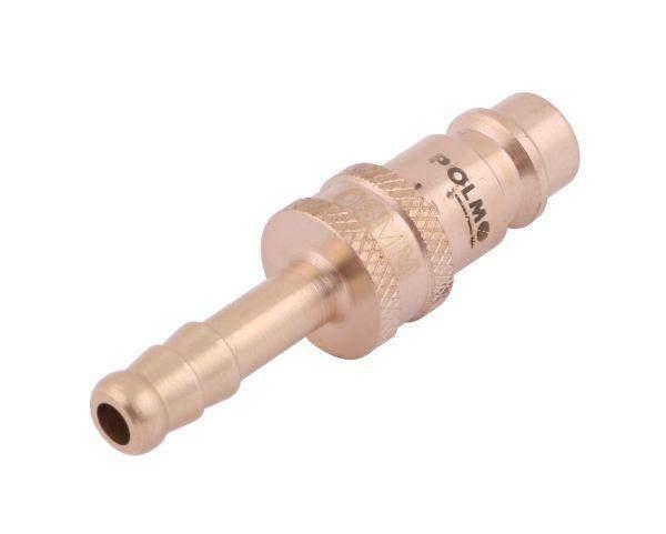 Szybkozłącze pneumatyczne p26 nw7.2 wtyczka pod wąż dn06mm polmo 5szt - zdjęcie 3