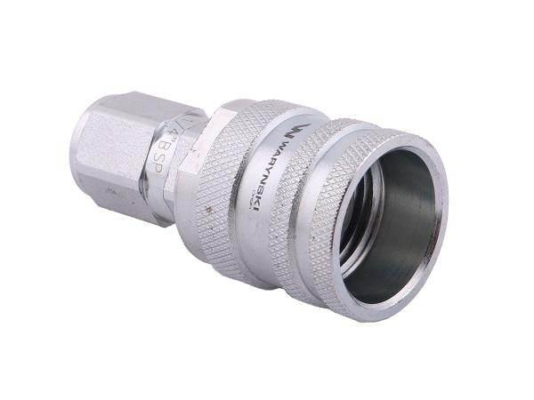Szybkozłącze hydrauliczne skręcane wtyczka g1/4"bsp gwint wewnętrzny 350bar waryński - zdjęcie 3