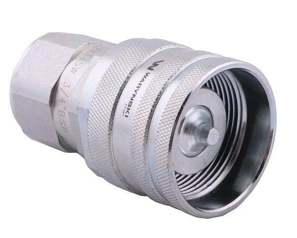 Szybkozłącze hydrauliczne skręcane wtyczka g3/4"bsp gwint wewnętrzny 250bar waryński - zdjęcie 3