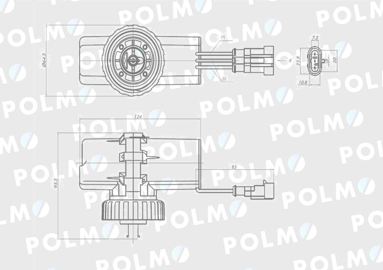 Pompa zasilająca 87327688 polmo | 87802238P - zdjęcie 2
