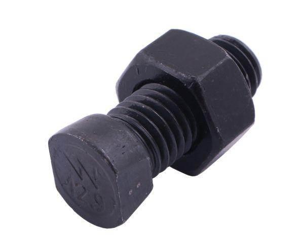 Śruba kpl płużna oval z dwóch stron ścięta m12x55mm kl.12.9 kverneland wary