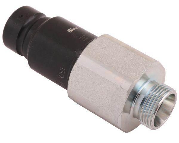 Szybkozłącze hydrauliczne suchoodcinające wtyczka m22x1.5 15l gwint zewnętrzny iso16028 waryński - zdjęcie 3