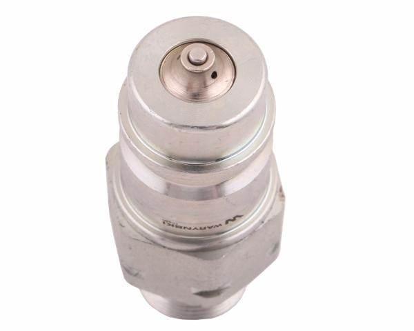 Szybkozłącze hydrauliczne wtyczka z eliminatorem ciśnienia m20x1.5 gwint zew euro 9100822w iso 7241-a waryński - zdjęcie 3