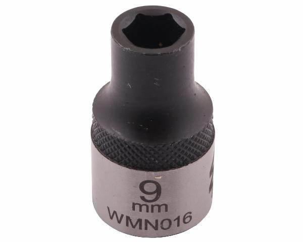 Nasadka sześciokątna 1/2" 9mm crv50bv30 din 3124 waryński - zdjęcie 3