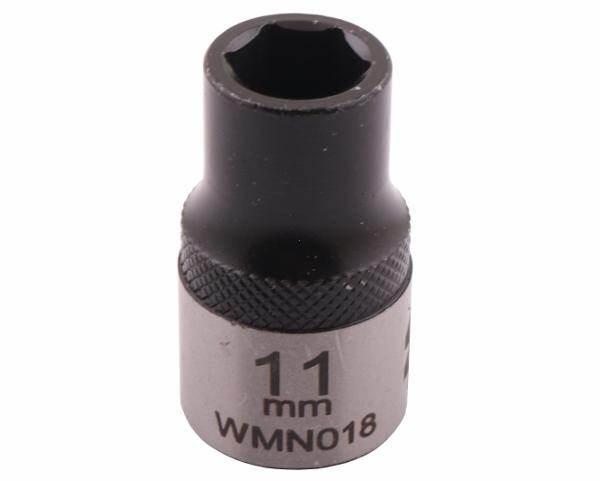 Nasadka sześciokątna 1/2" 11mm crv50bv30 din 3124 waryński