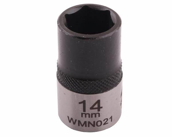 Nasadka sześciokątna 1/2" 14mm crv50bv30 din 3124 waryński - zdjęcie 3