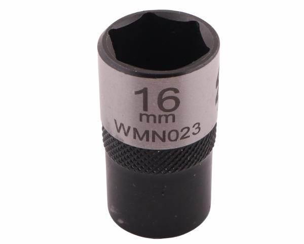 Nasadka sześciokątna 1/2" 16mm crv50bv30 din 3124 waryński - zdjęcie 3