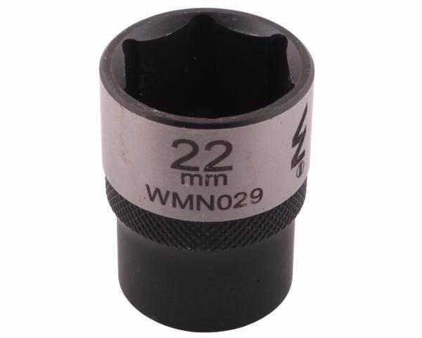 Nasadka sześciokątna 1/2" 22mm crv50bv30 din 3124 waryński - zdjęcie 3