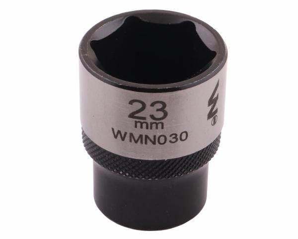 Nasadka sześciokątna 1/2" 23mm crv50bv30 din 3124 waryński
