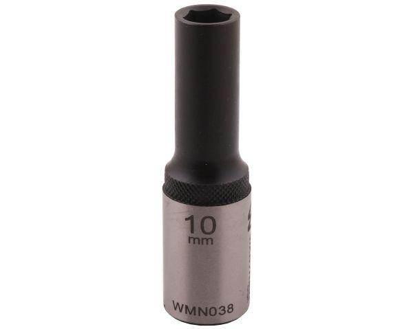 Nasadka sześciokątna 1/2" 10mm długa crv50bv30 din 3124 waryński