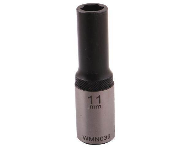 Nasadka sześciokątna 1/2" 11mm długa crv50bv30 din 3124 waryński
