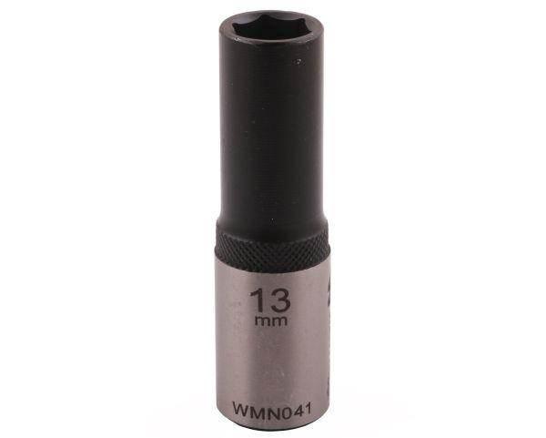Nasadka sześciokątna 1/2" 13mm długa crv50bv30 din 3124 waryński