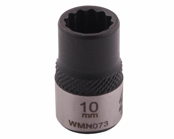 Nasadka dwunastokątna 3/8" 10mm crv50bv30 din 3124 waryński - zdjęcie 3