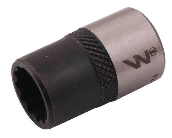 Nasadka dwunastokątna 3/8" 11mm crv50bv30 din 3124 waryński - zdjęcie 2