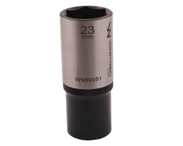 Nasadka sześciokątna 1/2" 23mm długa crv50bv30 din 3124 waryński