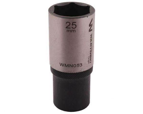 Nasadka sześciokątna 1/2" 25mm długa crv50bv30 din 3124 waryński