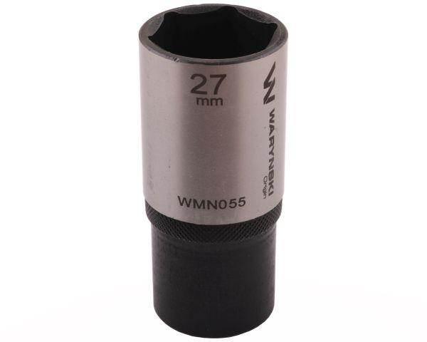 Nasadka sześciokątna 1/2" 27mm długa crv50bv30 din 3124 waryński