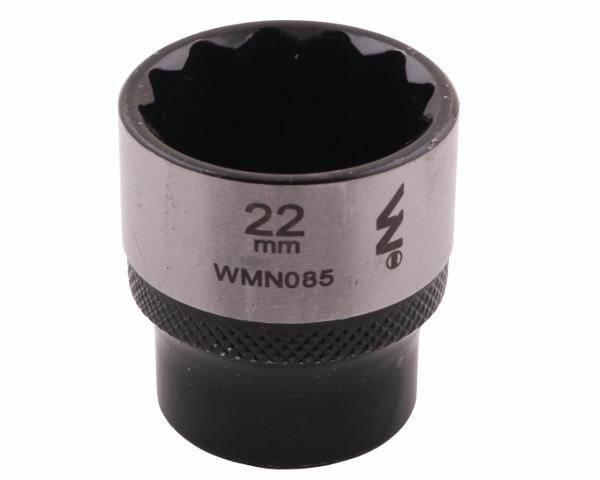 Nasadka dwunastokątna 3/8" 22mm crv50bv30 din 3124 waryński - zdjęcie 3