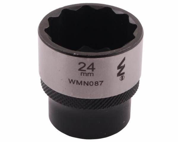 Nasadka dwunastokątna 3/8" 24mm crv50bv30 din 3124 waryński
